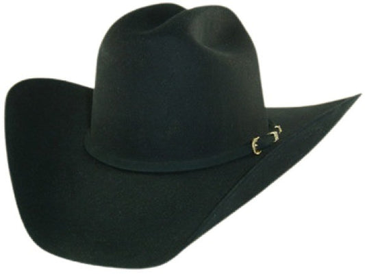 Serratelli® 4X Entre III Felt Cowboy Hat - Black / Granite / Platinum