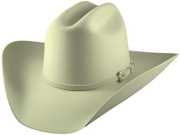 Serratelli® 6X Entre III Felt Cowboy Hat - Black / Platinum / Chocolate
