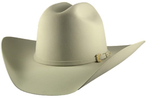 Serratelli® 20X Entre III Felt Cowboy Hat - Black / Platinum