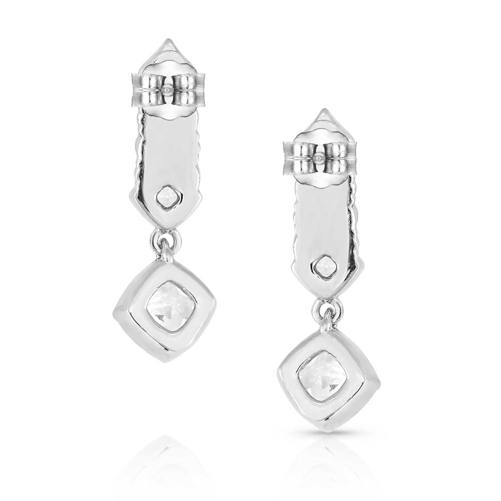 Montana Silversmiths® Women's Sparkling Wheat Crystal Earrings