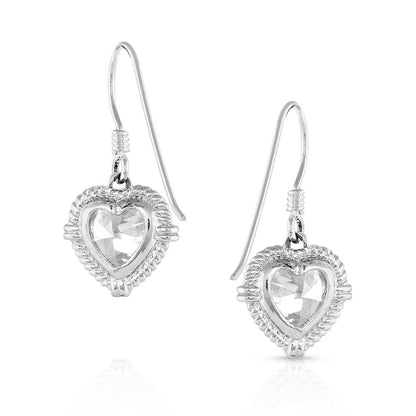 Montana Silversmiths® Women's Heart On My Sleeve Pendant Earrings