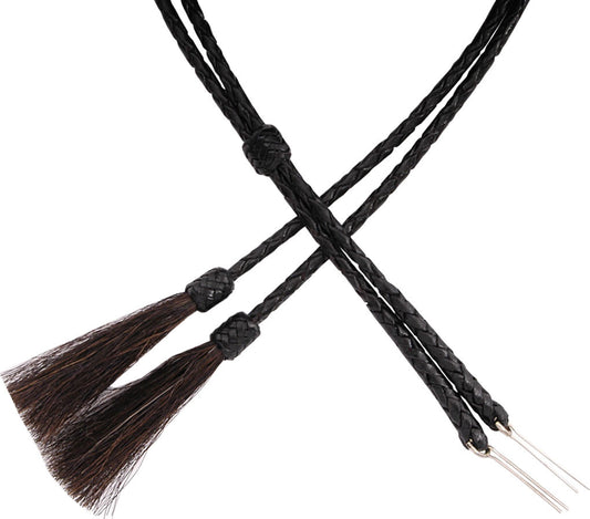 3-D® Horsehair Tassel Leather Stampede String