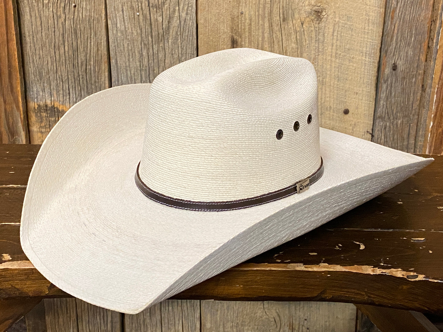 Atwood® 7X Maverick Natural Palm Leaf Straw Cowboy Hat