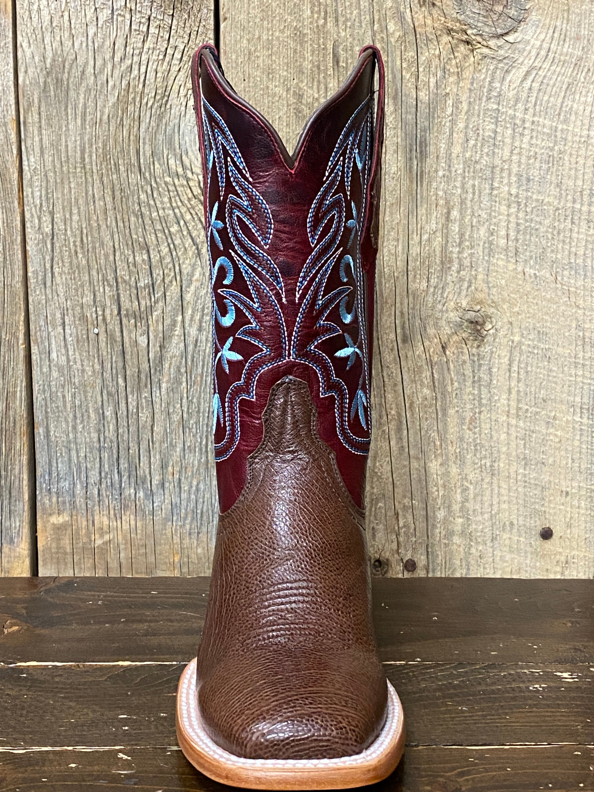 Tony Lama® Women's Tinrose Smooth Ostrich Exotic Cowboy Boots