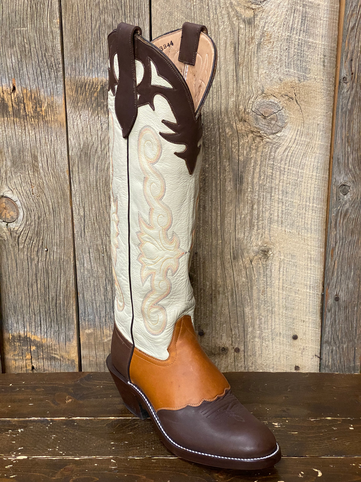 Honcho Solano® Buckaroo Full Grain Leather Tall Top Cowboy 