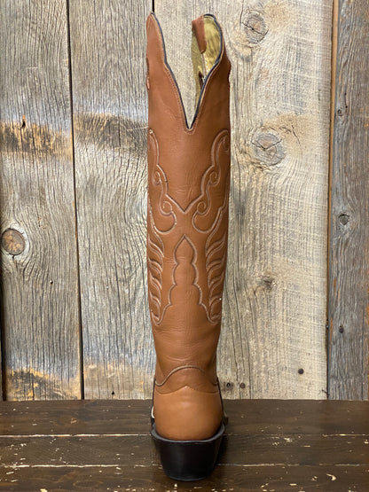 Honcho Solano® Cattleman Full Grain Leather Tall Top Cowboy Boots