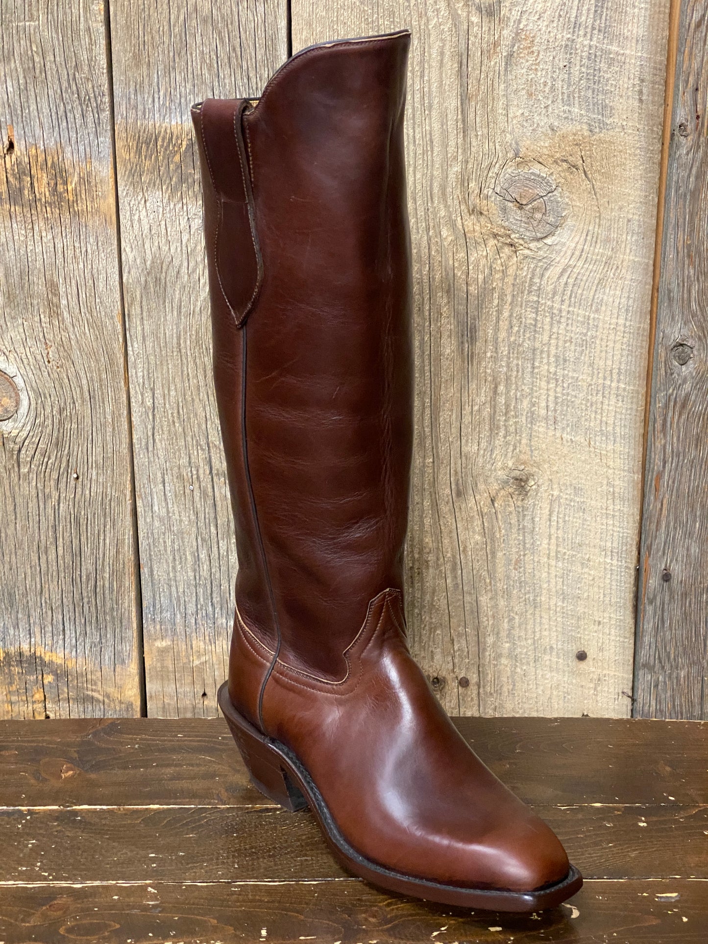 Honcho Solano® Cavalry Full Grain Leather Tall Top Cowboy Boots