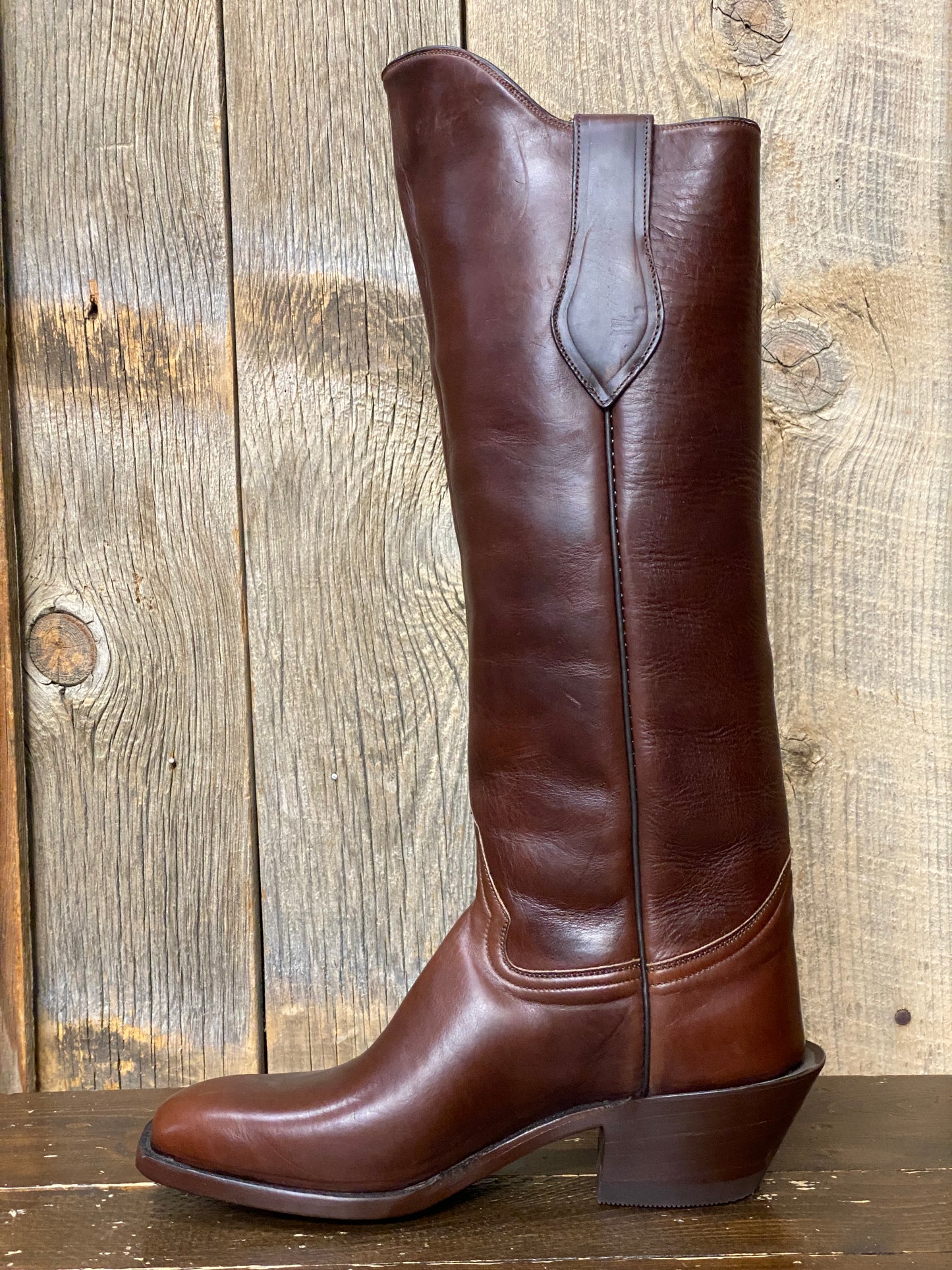 Honcho Solano® Cavalry Full Grain Leather Tall Top Cowboy Boots