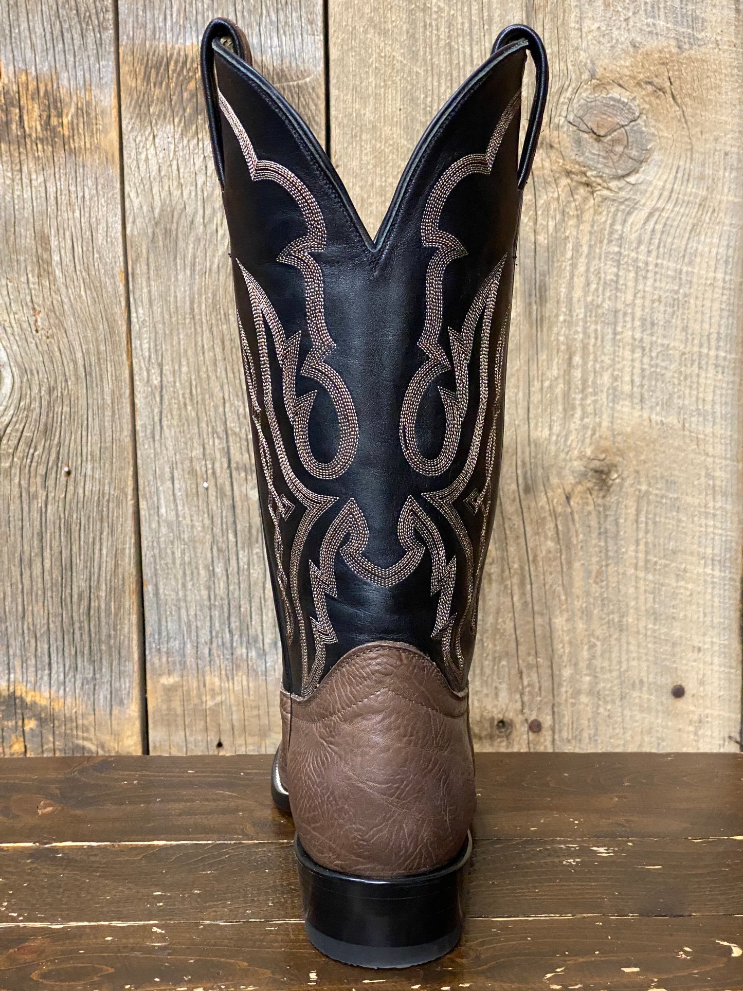 Honcho Solano® Oily Taurus Full Grain Leather Cowboy Boots