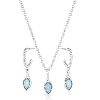 Montana Silversmiths® Women's Petite Charm Opal Jewelry Set