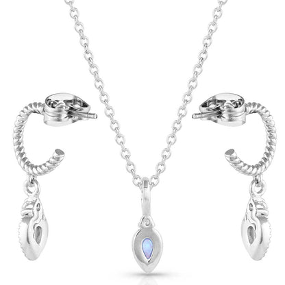Montana Silversmiths® Women's Petite Charm Opal Jewelry Set