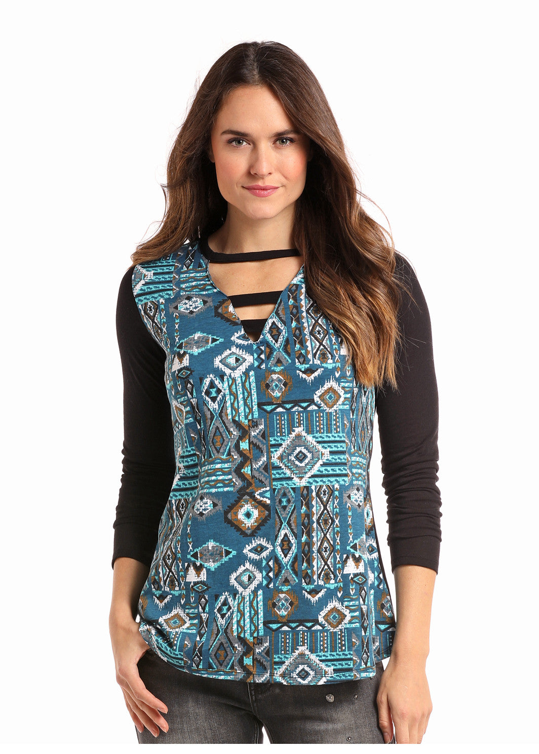 Panhandle Slim Women's All Over Print Traditional Shirt