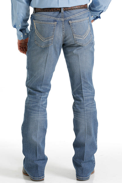 Cinch® Men's Ian 5 Pocket Medium Stonewash Bootcut Denim Jeans