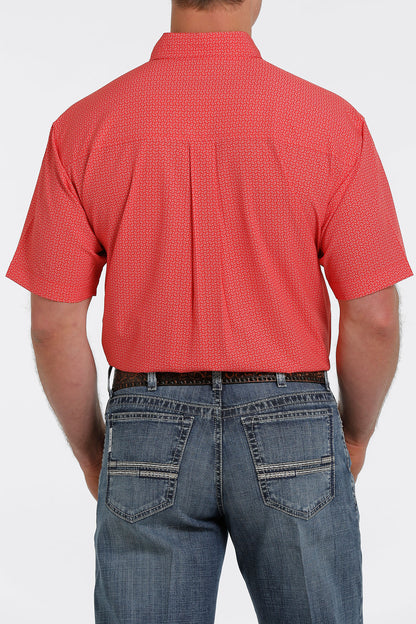 Cinch® Men's ARENAFLEX Short Sleeve Button Front Western Shirt