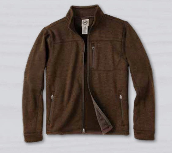 Cinch® Men's Brown Sweater Knit Western Jacket