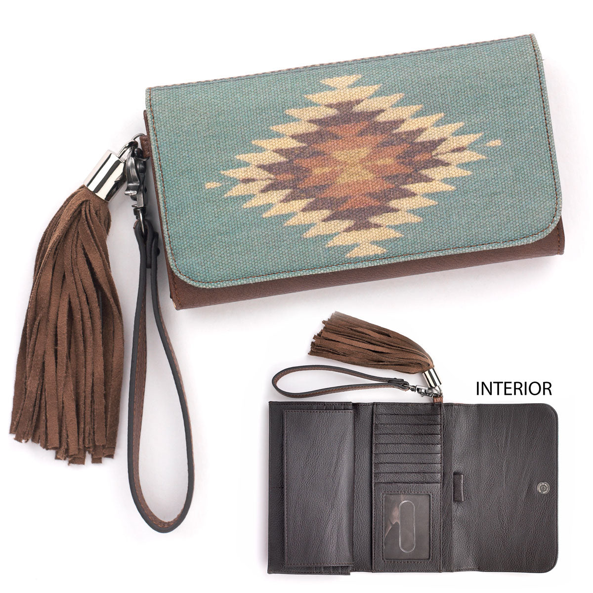 M&F Western® Women's Southwestern Clutch Wallet