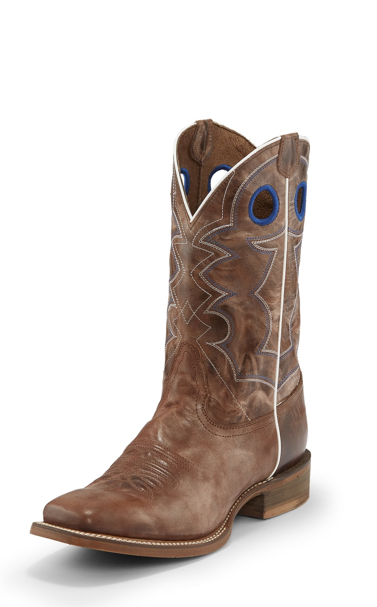 Nocona® Men's Go Round Distressed Roper Cowboy Boots
