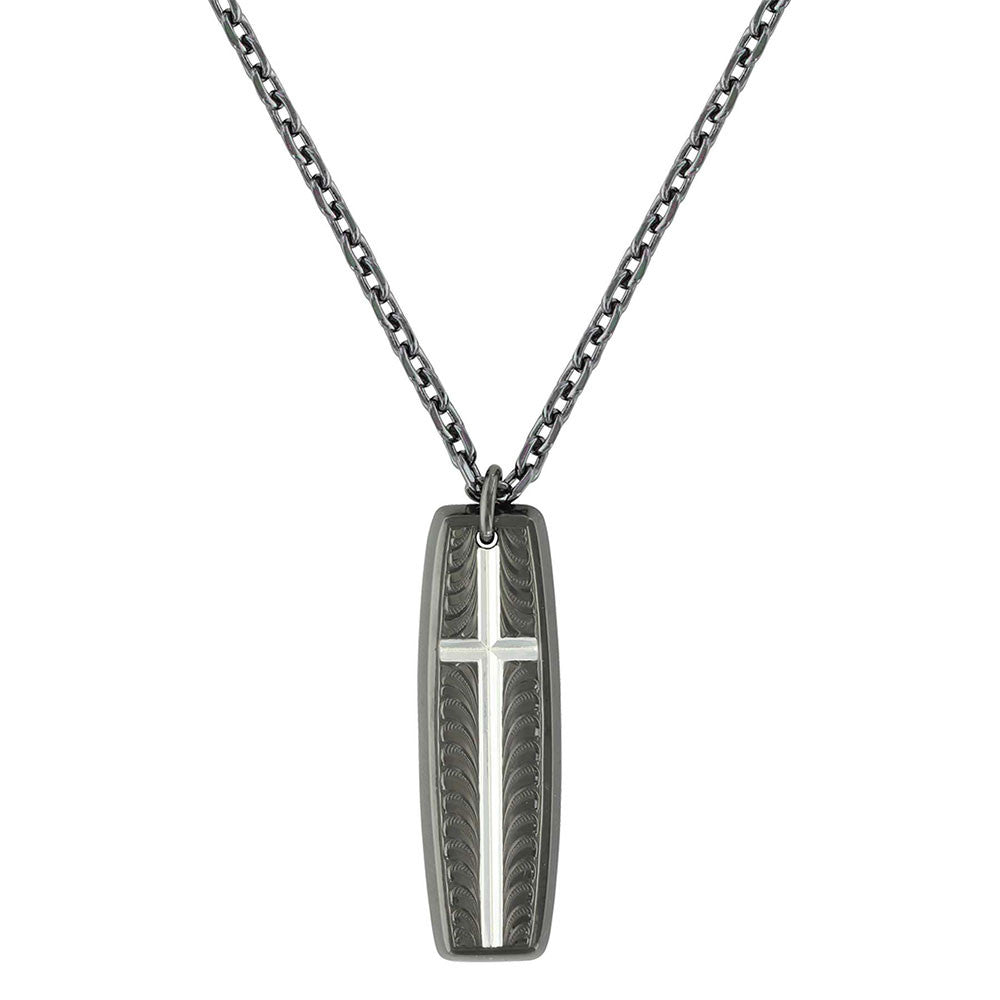 Montana Silversmiths Shield With Faith Necklace