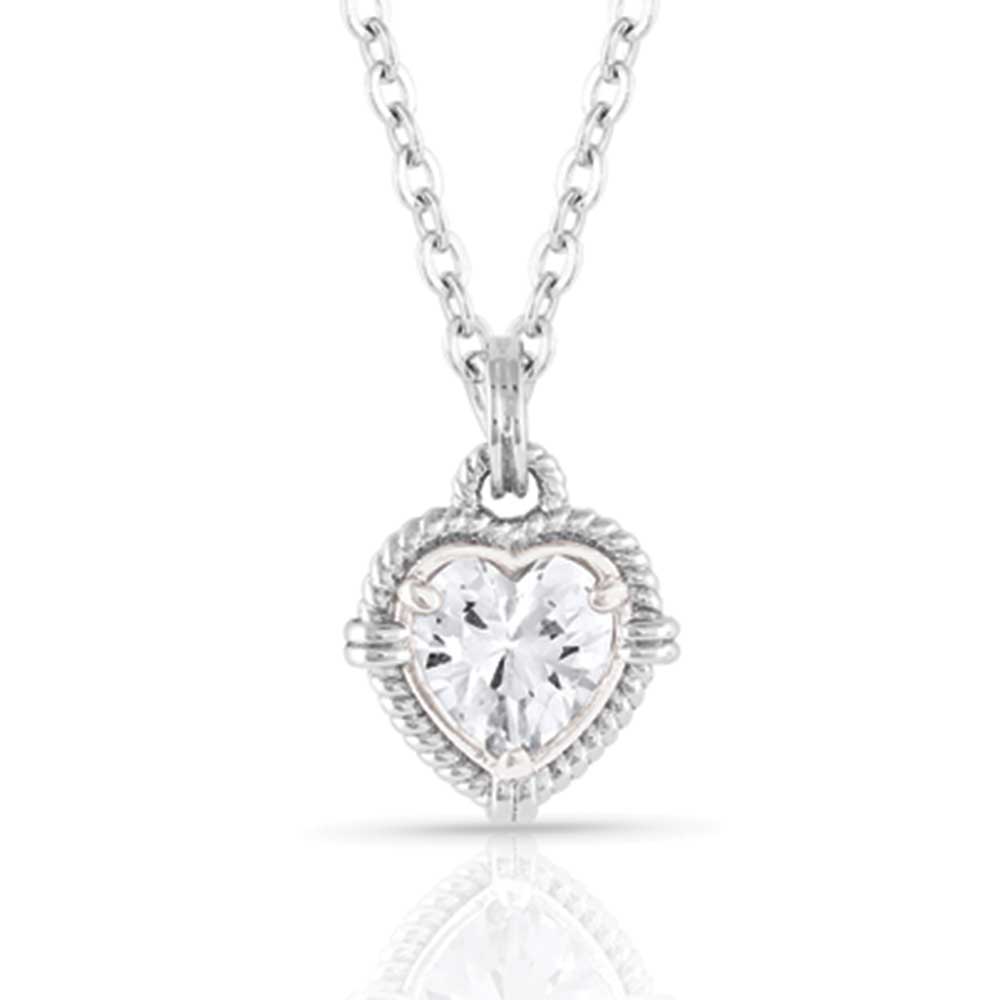 Montana Silversmiths® Women's 19" Heart On My Sleeve Pendant Necklace