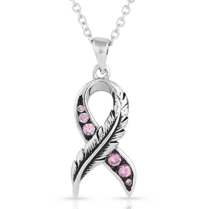 Montana Silversmiths® Women's Feather of Hope Necklace