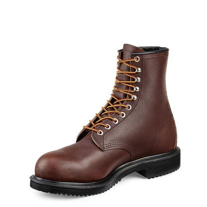 Red Wing® Men's 2233 SuperSole® 8 Inch Safety Toe Lace-Up Work Boots