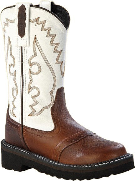 Jama Old West® Youth Lamar Cowboy Boots