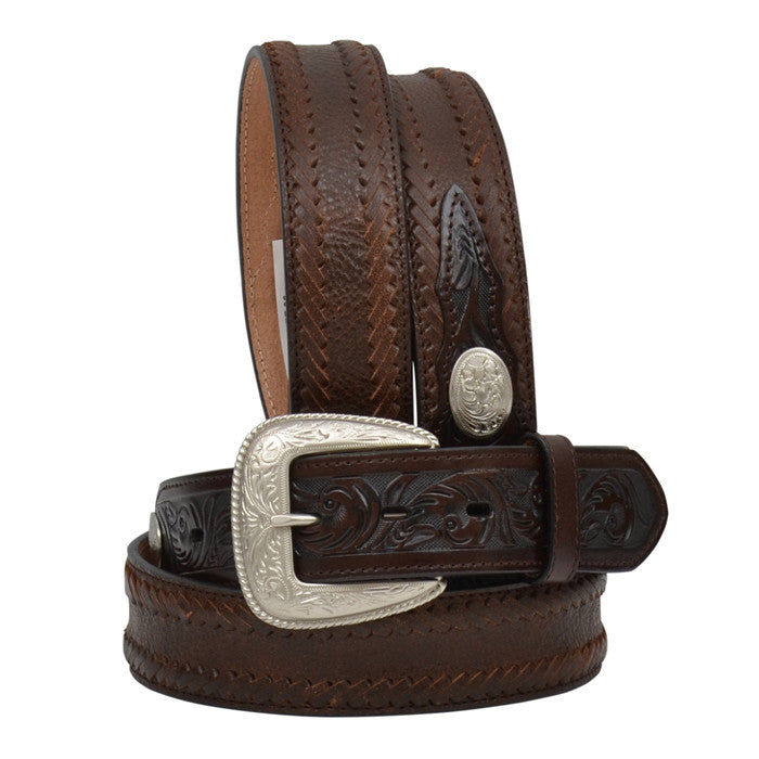 3-D® Men's El Moreno Leather Western Belt