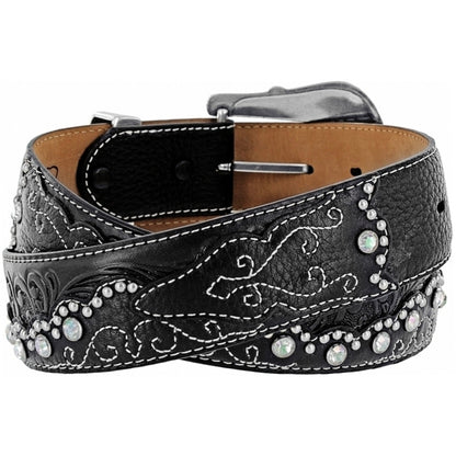 Brighton® Women's Kailyn Crystal Rhinestone Leather Western Belt