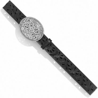 Tony Lama® Women's Pierced Filigree Trophy Leather Belt