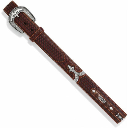 Tony Lama® Men's Diamond River Leather Belt