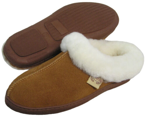 Ruby Leather® Women's Ciabatta Low Joyce Sheepskin Slipper