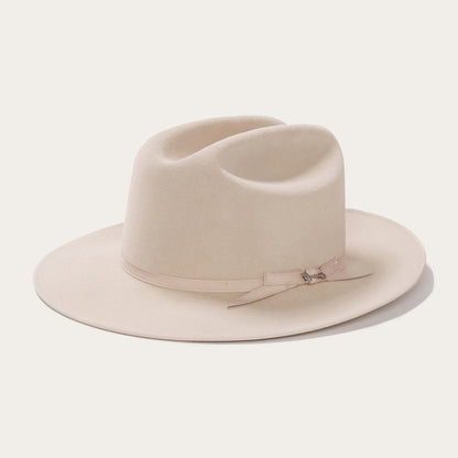 Stetson® 6X Open Road Specialty Felt Cowboy Hat - Black / Silver Belly