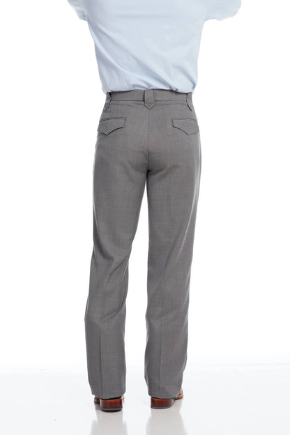 Circle S® Men's Steel Grey Western Ranch Dress Pants – Solano's Boot & Western Wear Circle S® Men's Steel Grey Western Ranch Dress Pants – Solano's Boot & Western Wear