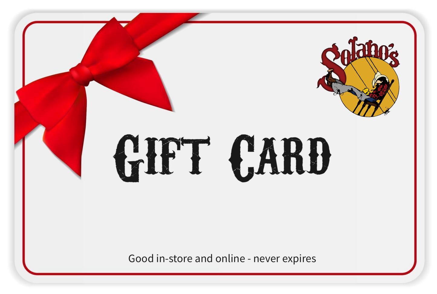 Solano's® Gift Card